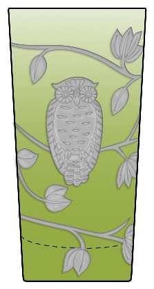 Night Owl Olive Green by Artel