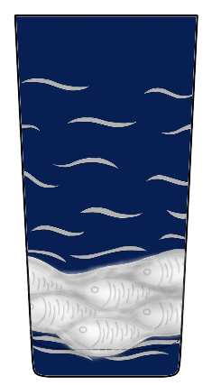 Sardinky Ink (Dark Blue) by Artel