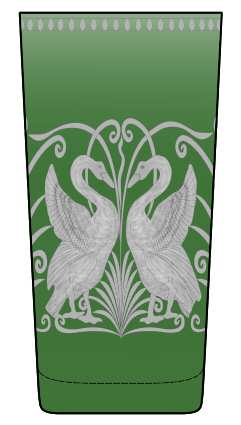 Swans Emerald Green by Artel