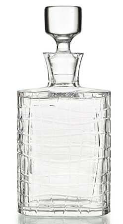 Croco Whiskey Decanter & Stopper