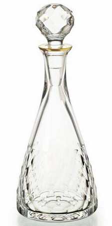 Palazzo Gold Wine Decanter & Stopper