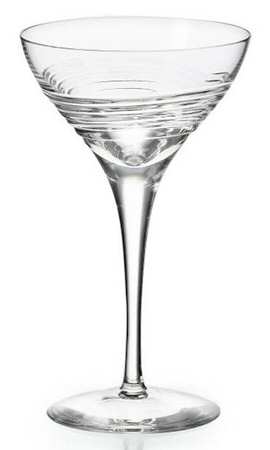 Pleated Martini Glass
