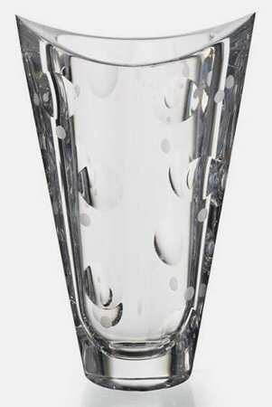 Polka Dot 10" Flower Vase