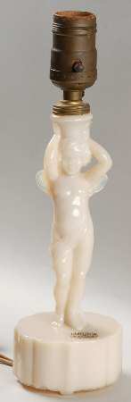 Aladdin Lamps G24 Ivory Alacite Boudoir Lamp-Base