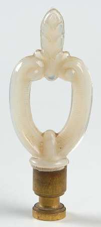 Aladdin Lamps 1/4" Thread Alacite Open Throat (Turn Key) Finial