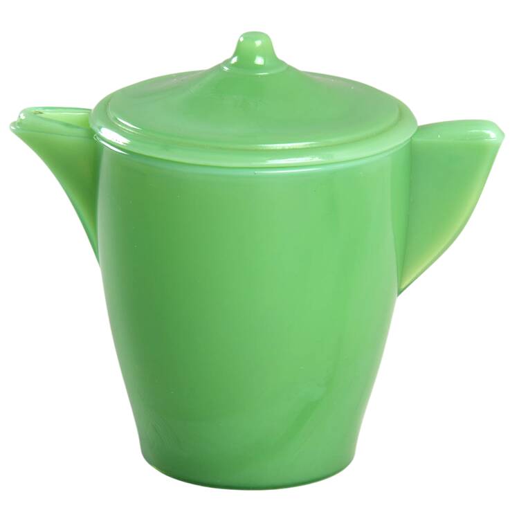 Interior Panel Jade Child's Teapot & LId