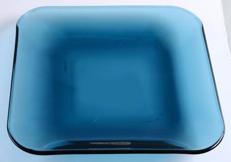 Rio Coastal Blue Square Luncheon Plate