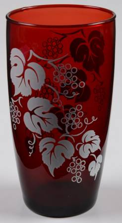 Grape Royal Ruby by Anchor Hocking
