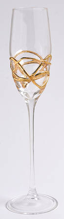 Glimmer Wrapped Fluted Champagne