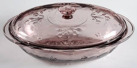 Savannah Clear Oval Covered Casserole 2 Quart