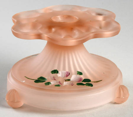 Lace Edge-Floral (Pink) by Anchor Hocking