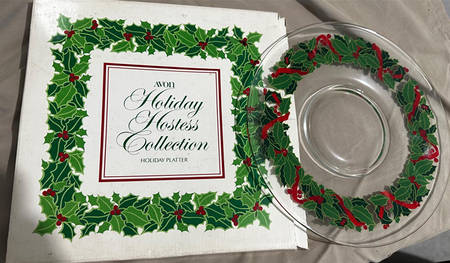 Holiday  Hostess 11" Sandwich Plate