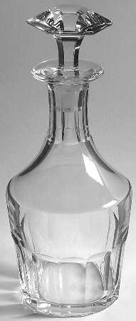 Bretagne (Cut) Decanter & Stopper