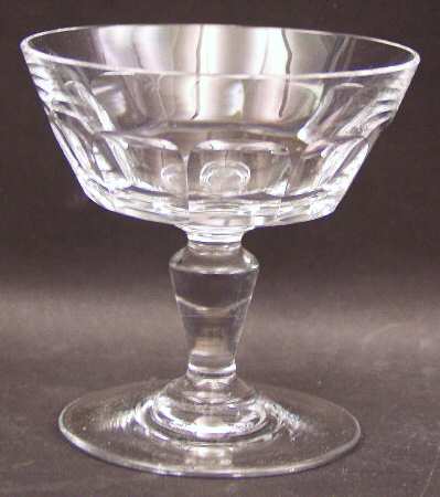 Bretagne (Cut) Champagne/Tall Sherbet