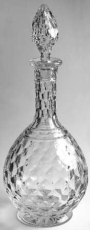 Juvisy (Cut) Decanter & Stopper