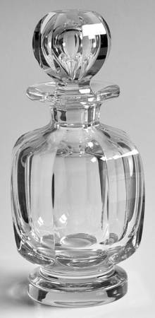 Malmaison (Cut) Round Perfume Bottle & Stopper