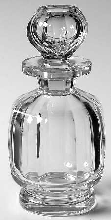 Malmaison (Cut) Round Perfume Bottle & Stopper