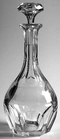 Malmaison (Cut) Decanter & Stopper by Baccarat