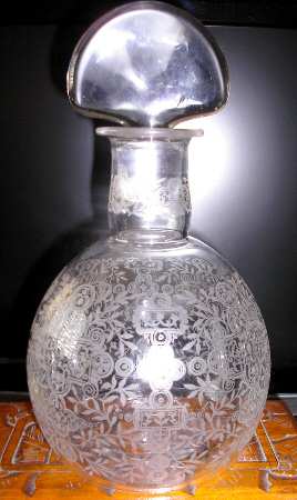Marillon Decanter & Sterling Stopper
