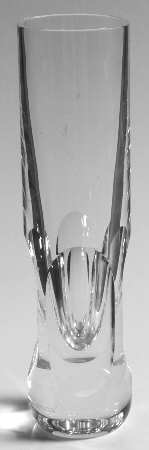 Orion Clear (Cut) 6" Bud Vase