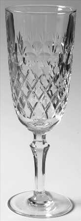 Bordeaux (Thin Knob Stem) Fluted Champagne