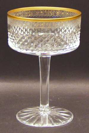 Palais (Gold Trim) Champagne/Tall Sherbet