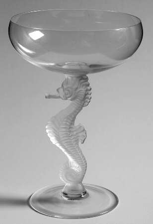 Sea Horse Champagne/Tall Sherbet