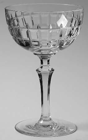 Strasbourg (Cut) Champagne/Tall Sherbet