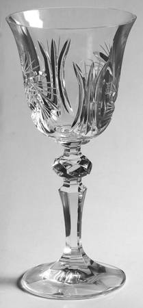 Pinwheel Wine Glass