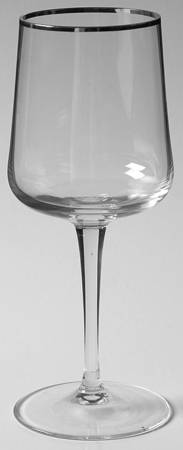 Classic Platinum Wine Glass