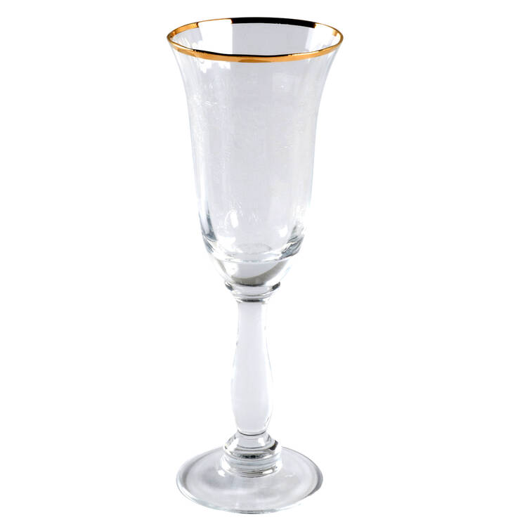 Etoile Gold Trim Sherry Glass
