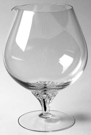 Exquisite Martini Pitcher No Stirrer