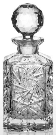 Pinwheel Square Decanter with Stopper
