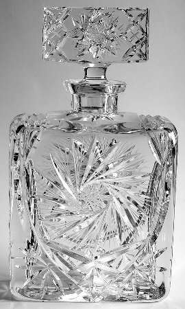 Pinwheel Decanter & Stopper