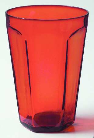 Antique Ruby Flat Tumbler