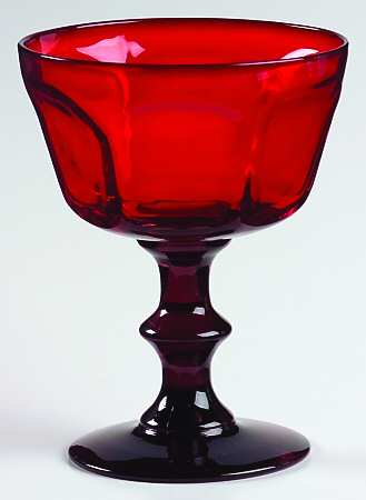 Antique Ruby Champagne/Tall Sherbet