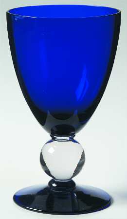 Contour Cobalt (Blue Bowl and Foot) by Bryce