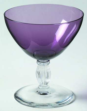 Delhi Amethyst (Amethyst Bowl) Champagne/Tall Sherbet