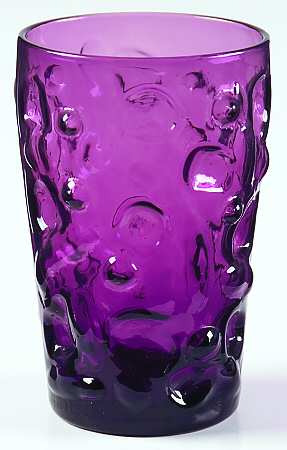 El Rancho Amethyst Flat Juice Glass