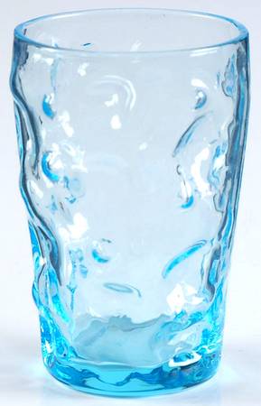 El Rancho Cerulean Flat Juice Glass