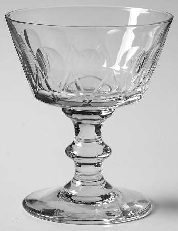 Lancaster (Stem #27A, Cut #265) Champagne/Tall Sherbet by Bryce