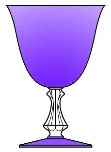 Symphony (Amethyst Bowl &amp; Foot) by Bryce