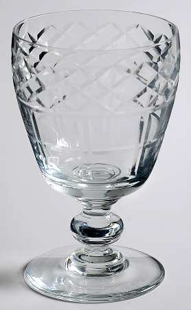 White House (Cut) Water Goblet