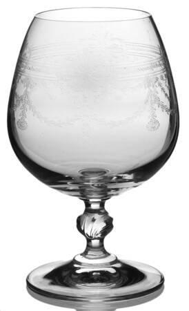 Victoria (Etched) Brandy Glass