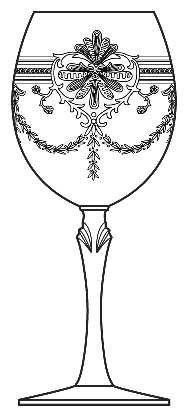 Victoria (Etched) by Bohemia Crystal