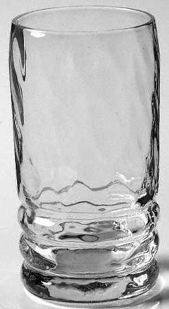 670 (Diamond Optic) 8 Oz Flat Tumbler