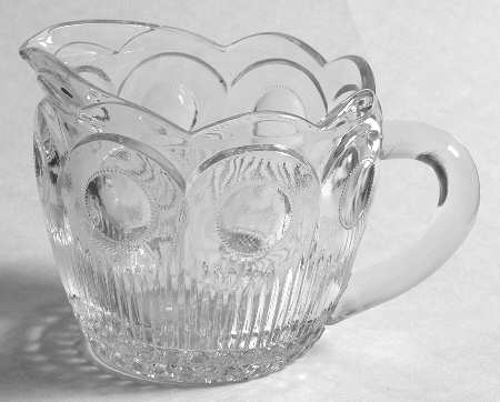 St Genevieve Clear (No Trim) Creamer