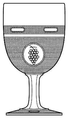 Beaded Grape Medallion