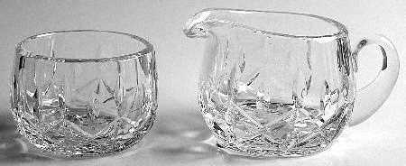 Olympic (Round Bowl) Creamer & Open Sugar Set
