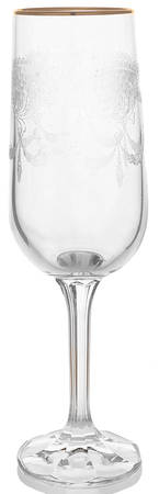 GOLDLACE Fluted Champagne